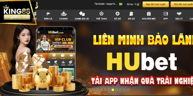 Giao diện tổng hợp các cược online hiển thị rõ ràng trên nền tảng