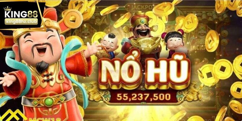 Thanh tích jackpot tăng theo lượt quay trong phòng nổ hũ